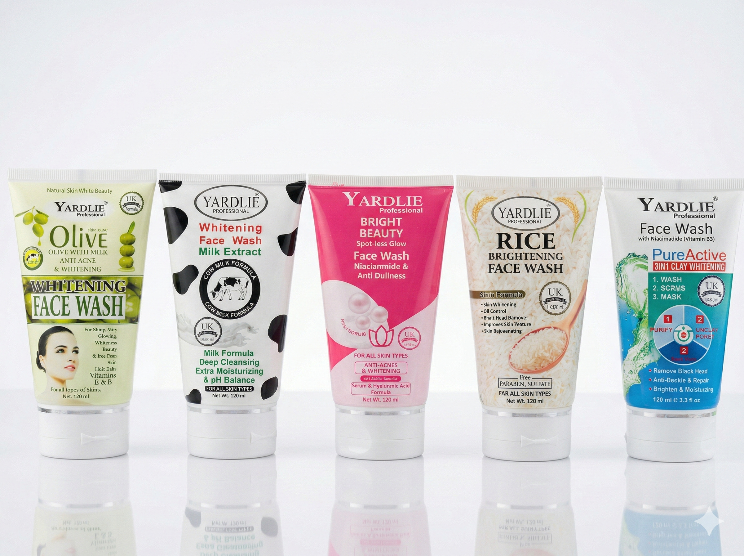 YARDLIE Professional Face Wash  Deep Cleansing & Oil Control (120ml)