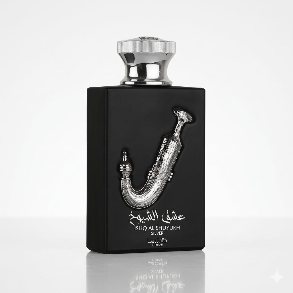 Ishq Al Shuyukh Perfume by Lattafa Silver