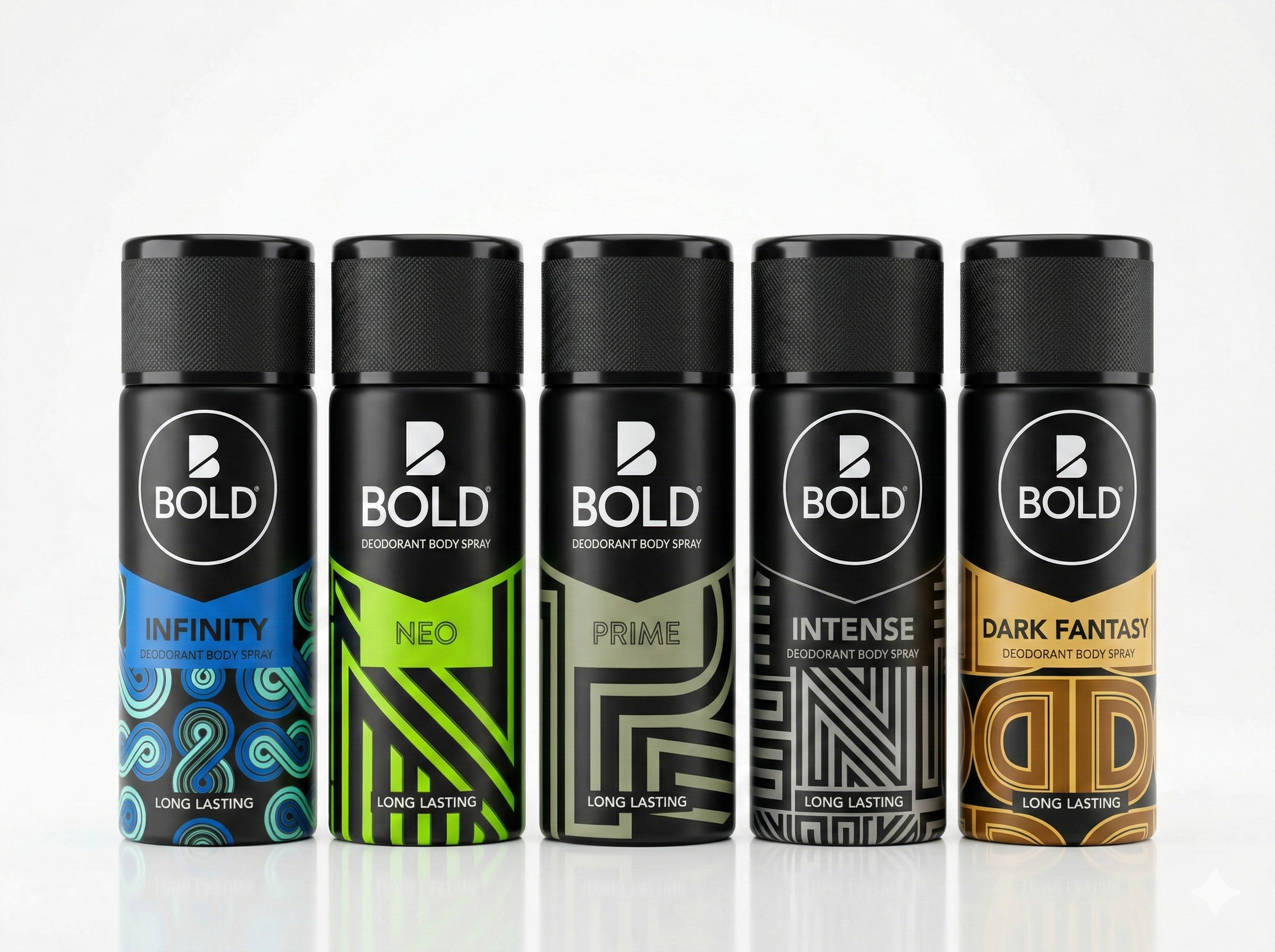 BOLD Clic Body Spray for Men Long Lasting Fresh Fragrance 150ml