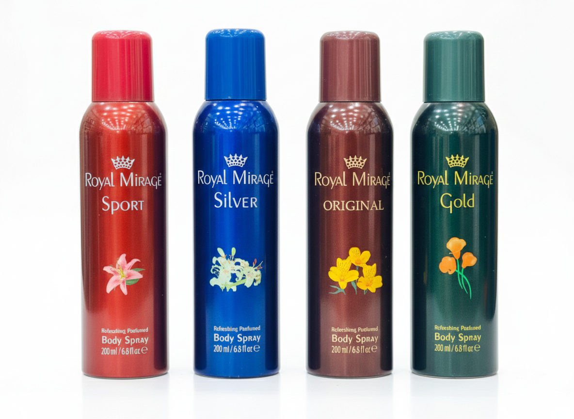 Royal Mirage Body Spray  Fragrance for Men & Women