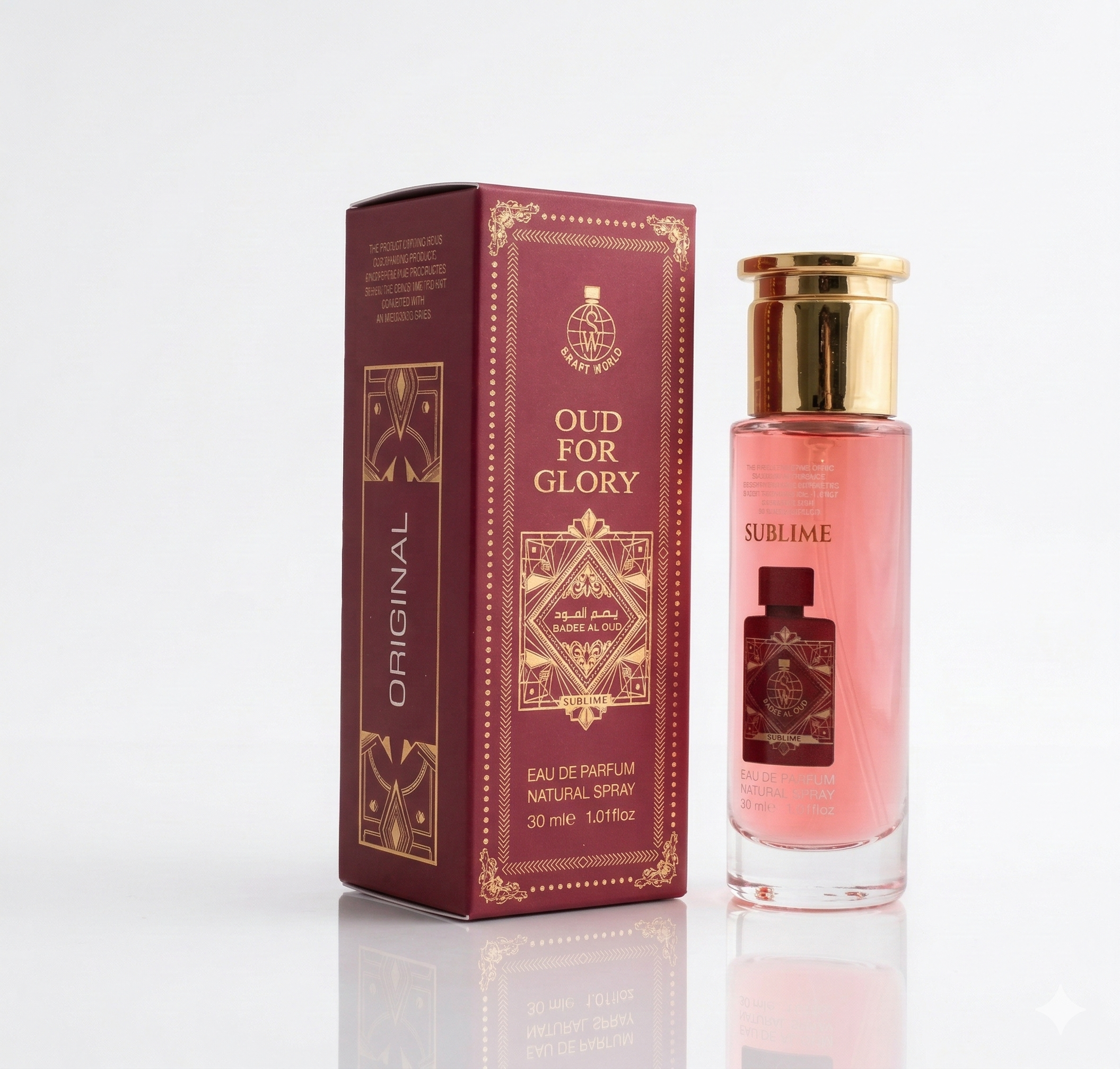 Smart World perfume 30ml–100ml bottle